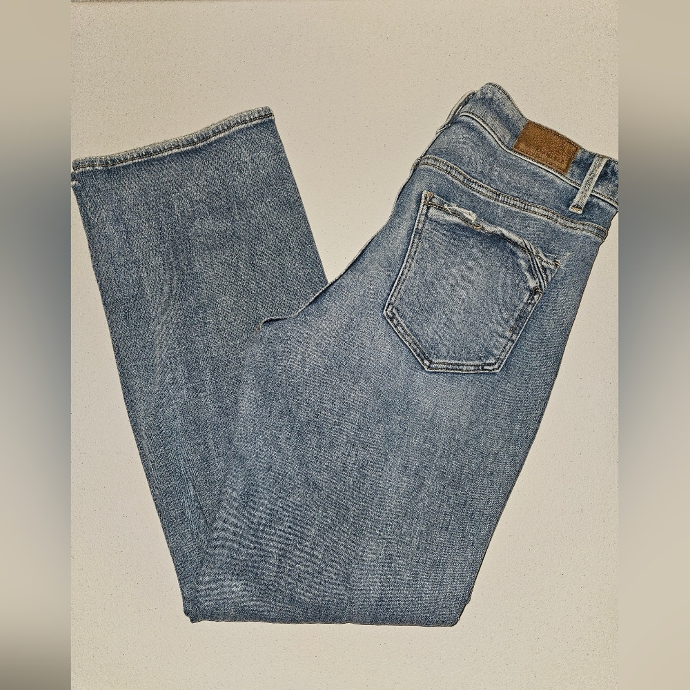 Buckle Women's Straight Leg Jeans - Light Blue Denim